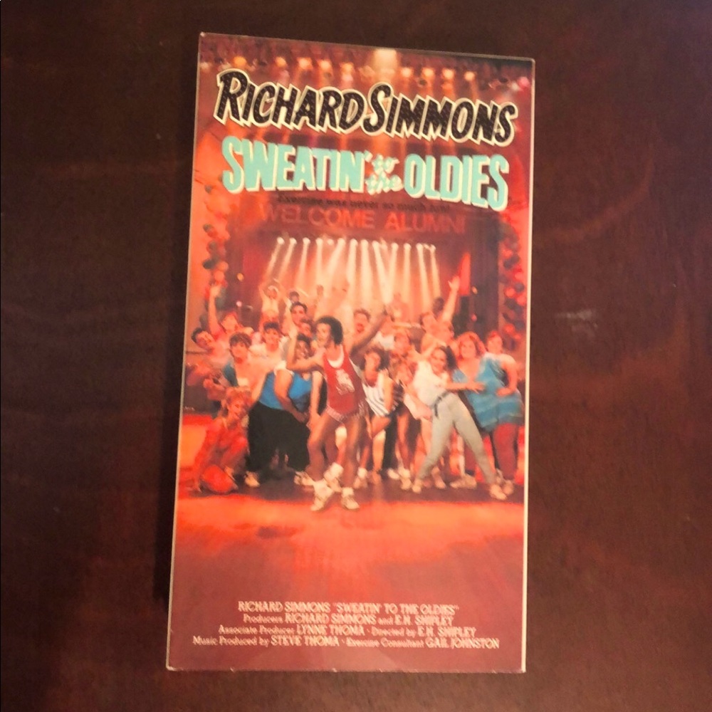 Richard Simmons Sweatin’ to the oldies VHS Tape